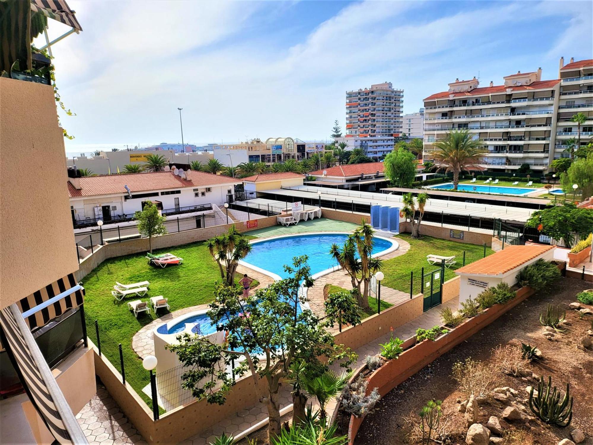 2 Bedrooms Sea View Apartament 100 Meters From Ocean Los Cristianos  Exterior photo